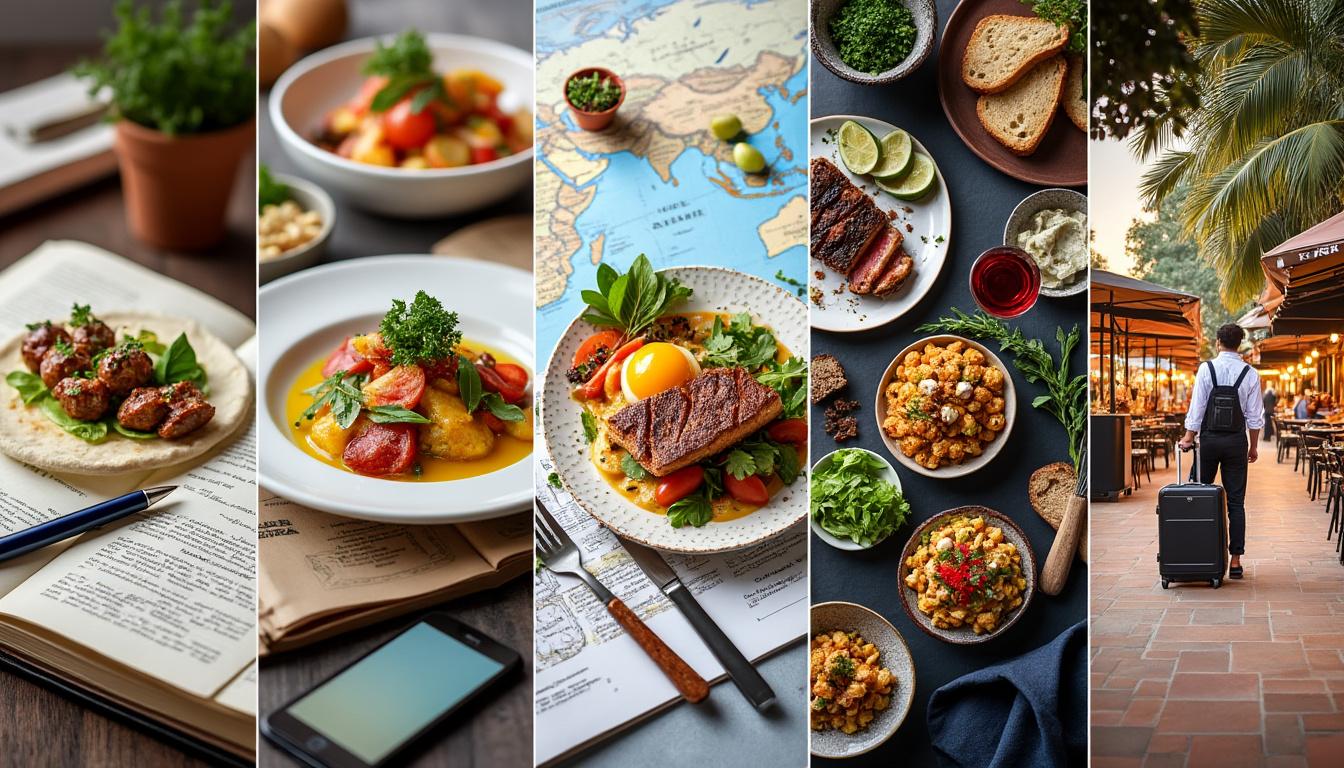 découvrez comment élaborer un itinéraire 100 % gastronomique en 5 étapes simples pour savourer les meilleures spécialités culinaires lors de vos voyages.