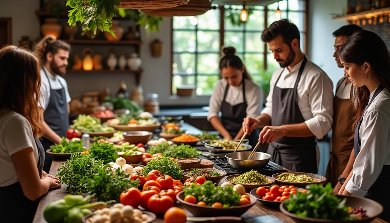 découvrez comment choisir le cours de cuisine à l'étranger qui vous convient et où réserver facilement pour vivre une expérience culinaire inoubliable.