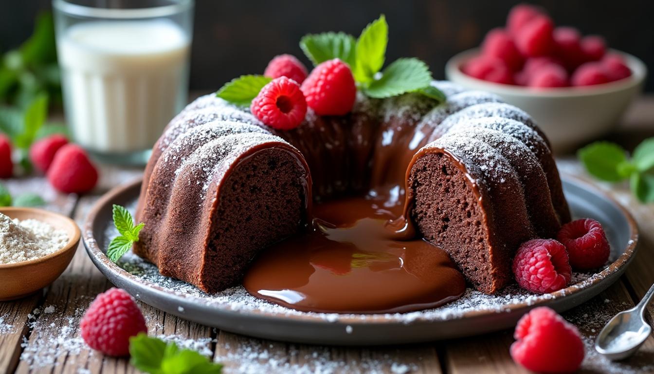 découvrez la recette facile et rapide d'un fondant au chocolat sans gluten, parfait pour régaler tous les gourmands en toute simplicité.