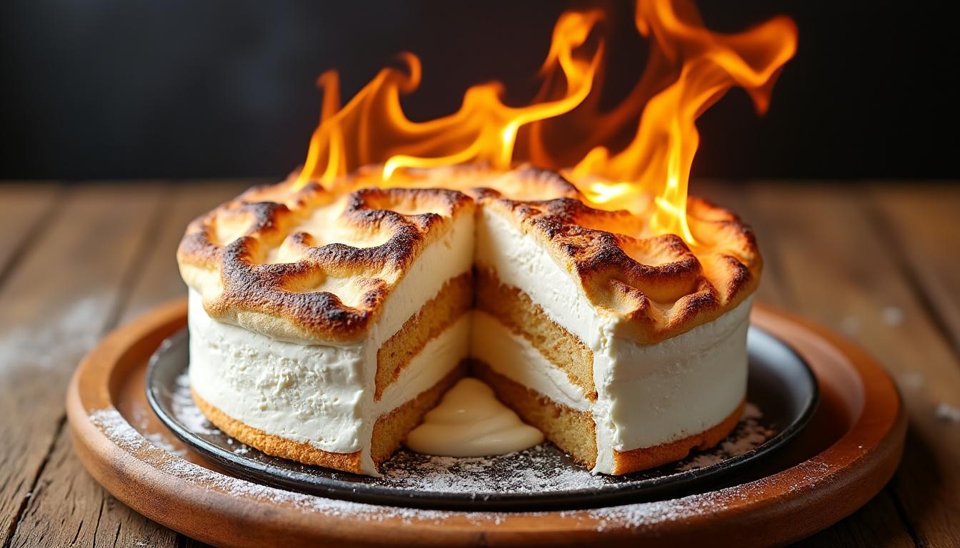 découvrez l'omelette norvégienne, un dessert glacé et flamboyant qui allie douceur et spectacle pour ravir vos papilles et émerveiller vos convives.