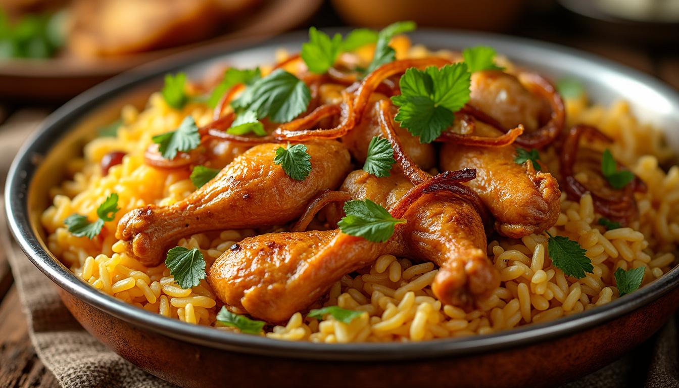 découvrez la recette authentique du biryani indien, préparée comme à mumbai, avec des épices traditionnelles et des saveurs riches pour un plat savoureux et parfumé.