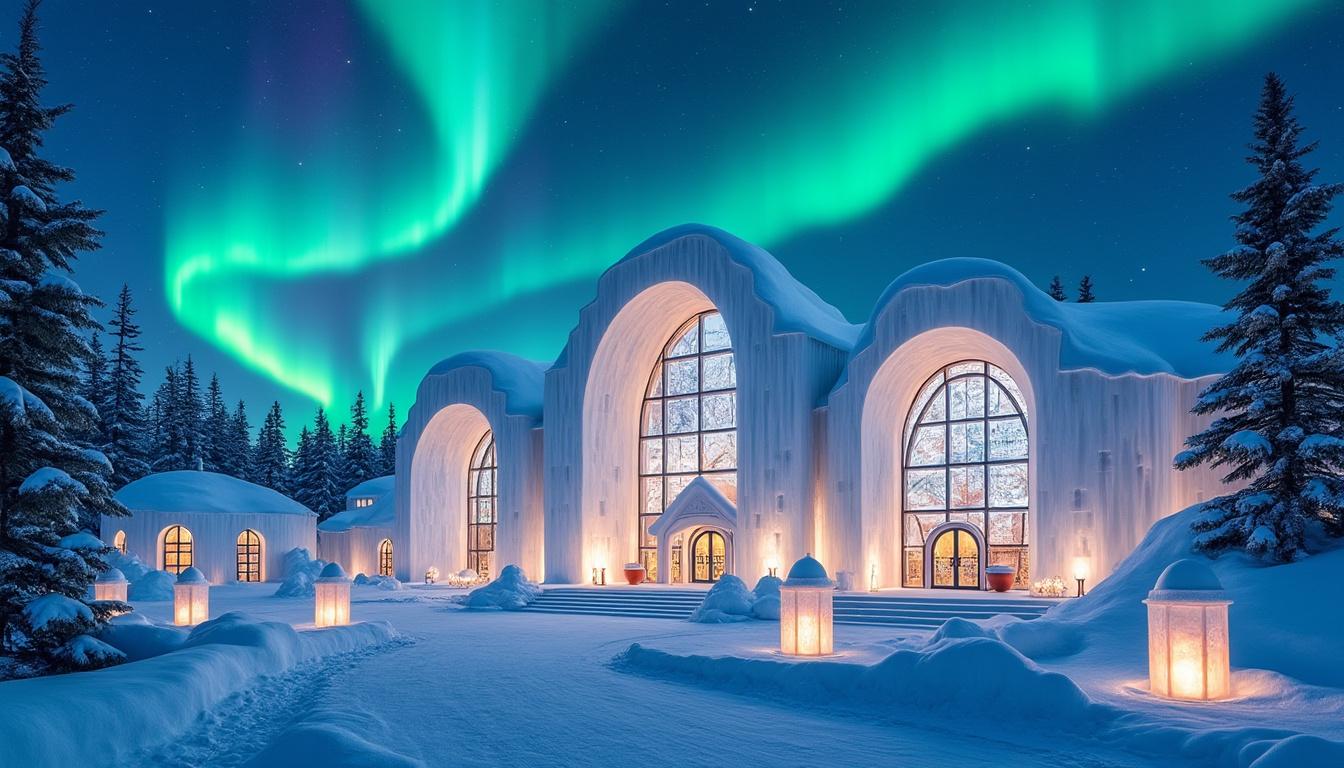vivez un séjour magique au cœur de la laponie en découvrant l’hôtel de glace. plongez dans une expérience unique et féerique au sein d’un authentique ice hotel, entre paysages enneigés et confort exceptionnel.