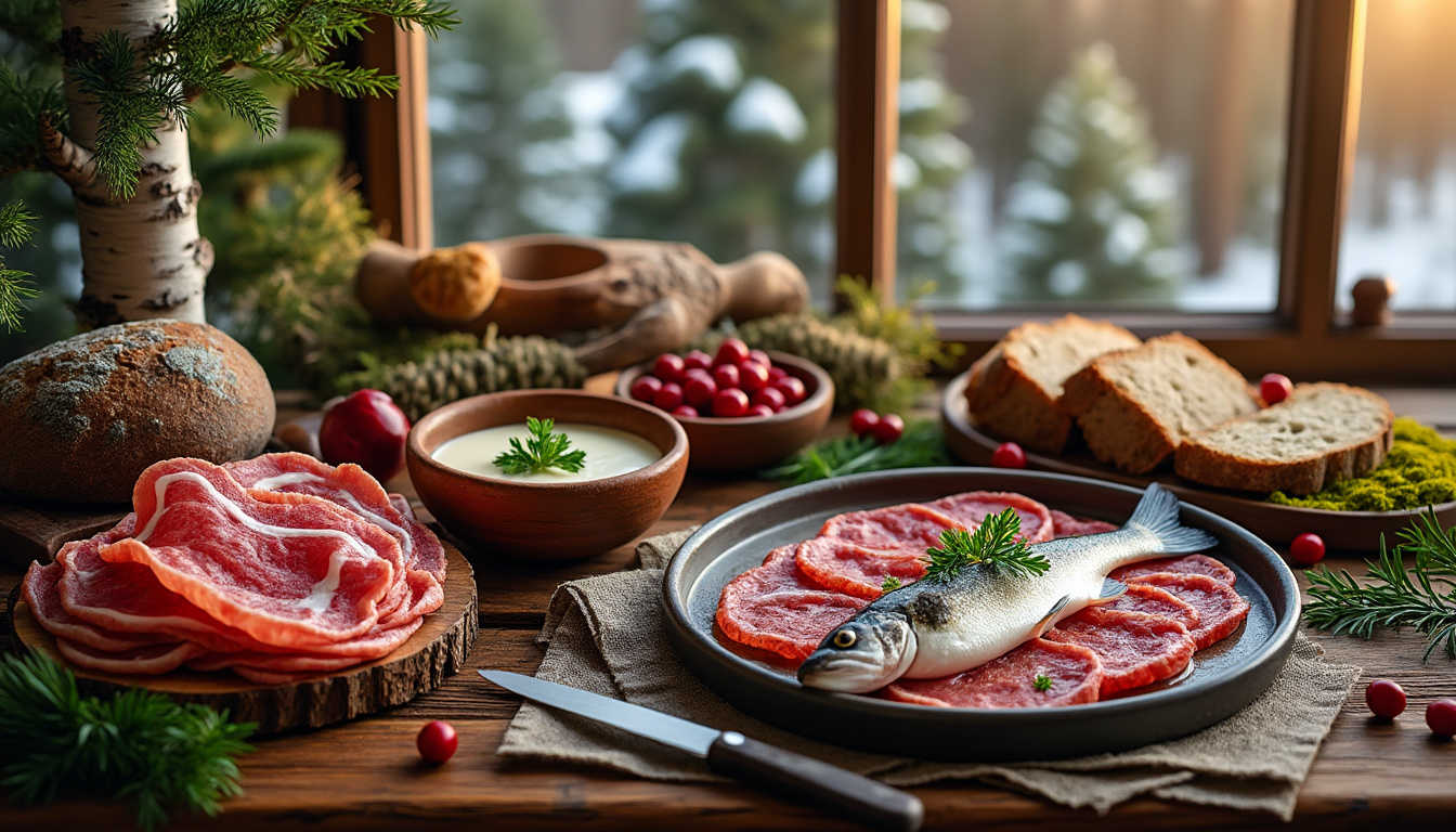 explorez les délices culinaires lapons et découvrez quelles spécialités savoureuses méritent d'être dégustées lors de votre voyage en laponie.