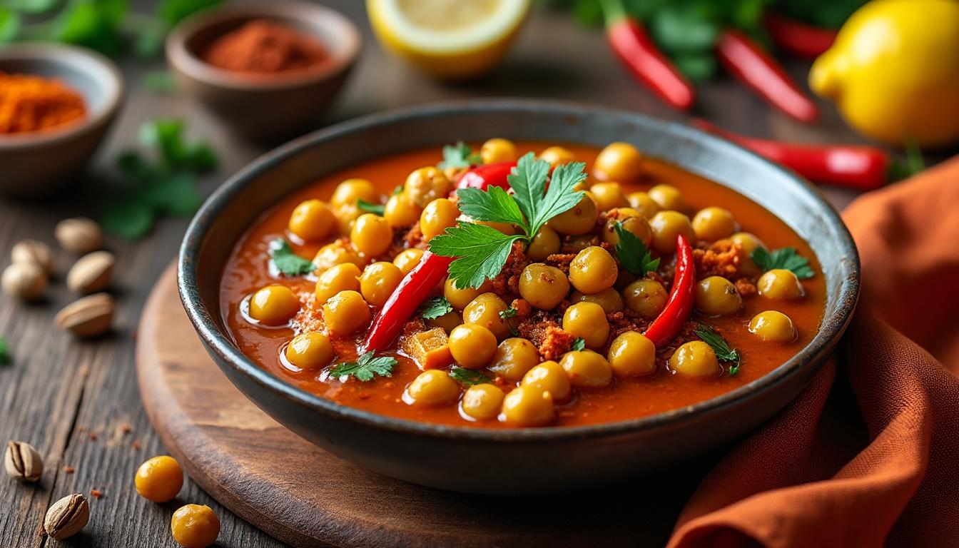 découvrez notre recette revisitée du cari aux gros pois, un délice épicé qui allie tradition et saveurs modernes pour régaler vos papilles.