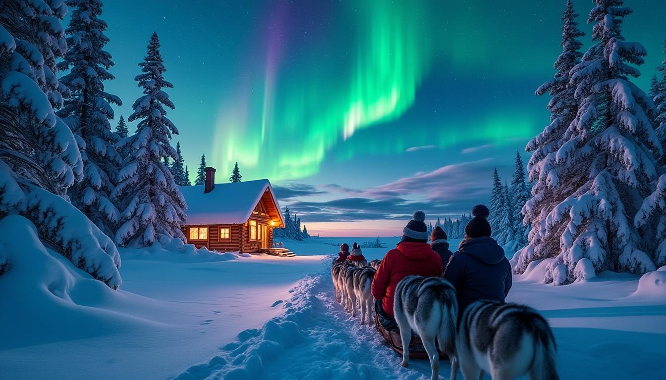 partez en voyage organisé en laponie et découvrez mon adresse secrète préférée pour une expérience unique et inoubliable au cœur des paysages enneigés.