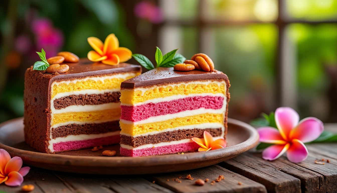 découvrez les délices du gâteau napolitaine, une spécialité sucrée mauricienne authentique alliant saveurs traditionnelles et douceurs irrésistibles. parfait pour les amateurs de gourmandises exotiques.