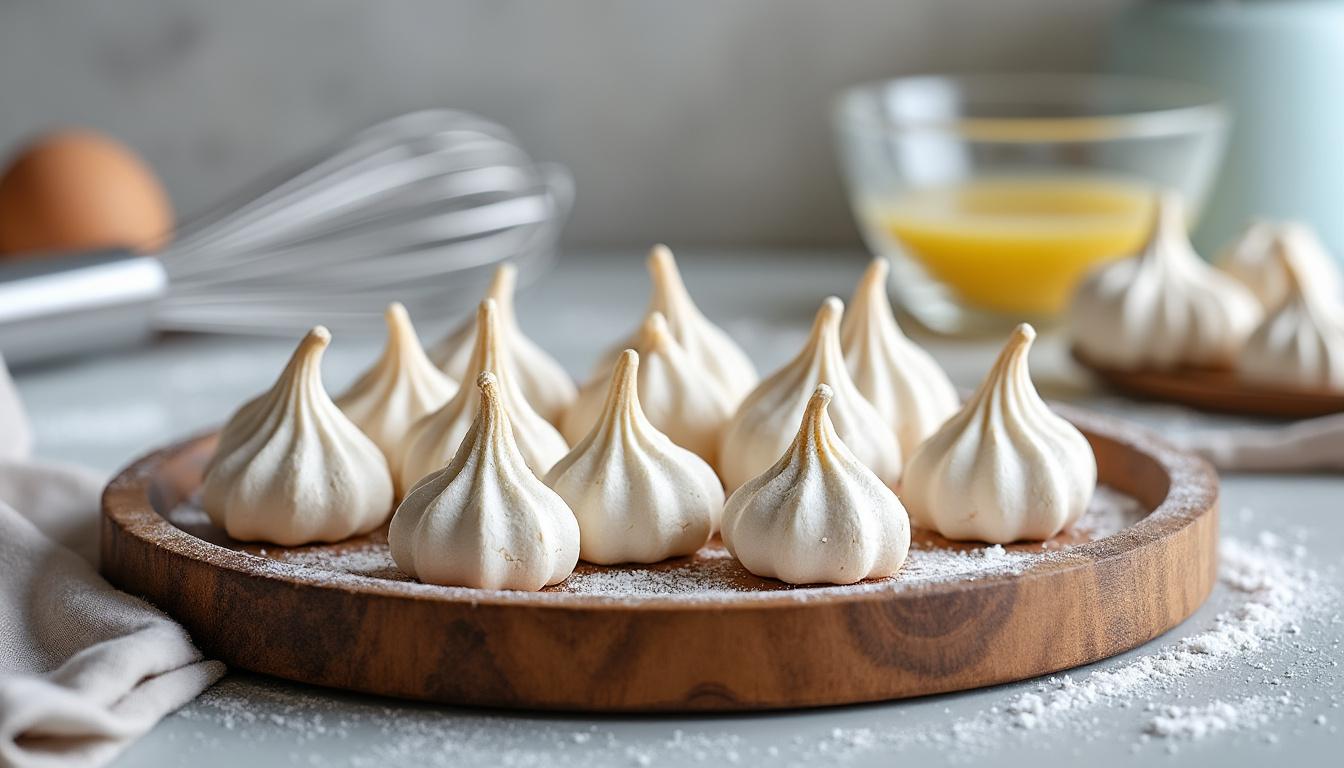 découvrez la recette inratable des mini meringues, des douceurs légères et croquantes parfaites pour toutes les occasions gourmandes.