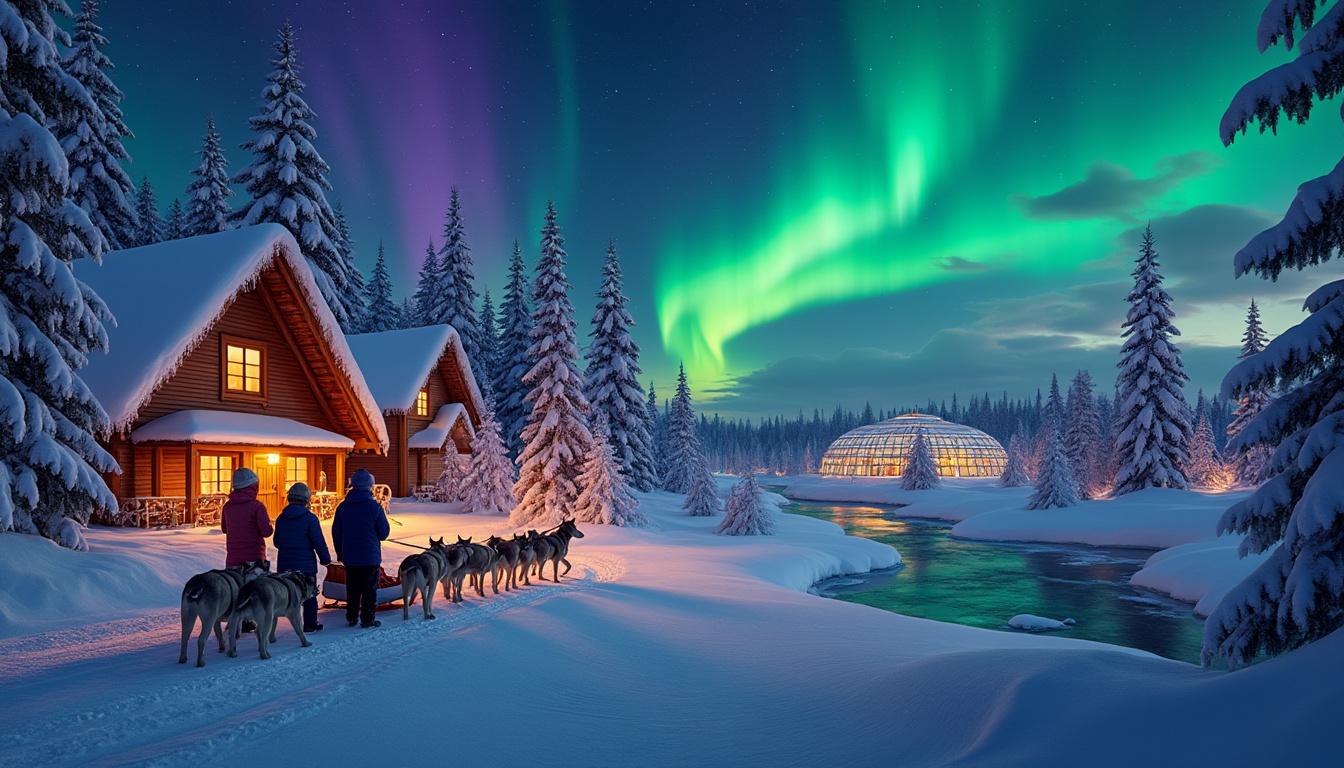 découvrez rovaniemi, la capitale magique de la laponie, avec notre guide complet pour explorer ses attractions uniques, sa culture arctique et ses paysages enneigés.