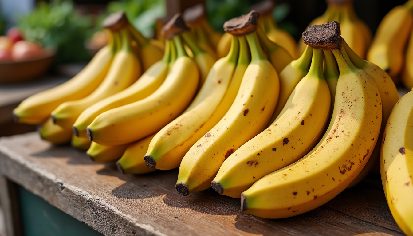découvrez la banane frécinette, un trésor tropical aux saveurs inédites. appréciez son goût unique et sa douceur naturelle, parfaite pour toutes vos envies exotiques.
