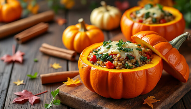 Délicieuse courge Jack Be Little farcie : une explosion de saveurs automnales