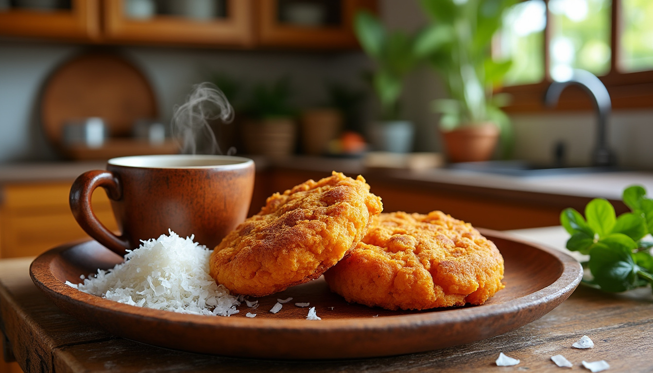 découvrez une délicieuse recette traditionnelle du gâteau patate mauricien, un dessert savoureux et authentique qui ravira vos papilles.