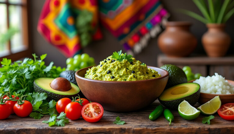 L&rsquo;authentique guacamole : saveurs et secrets du Mexique