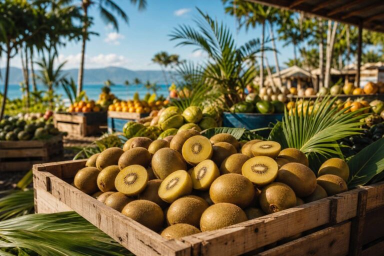 Le Kiwi jaune (Gold) : Découvrez mon fruit favori aux saveurs exquises !