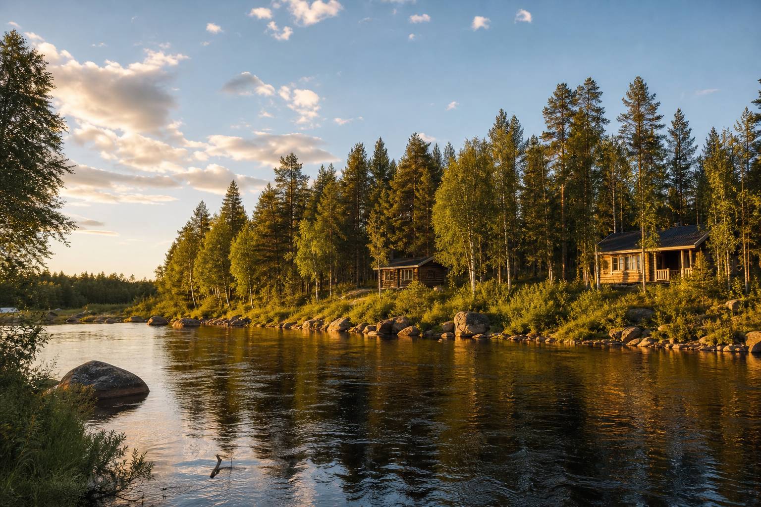 Rovaniemi Finlande ete paysage Laponie activites