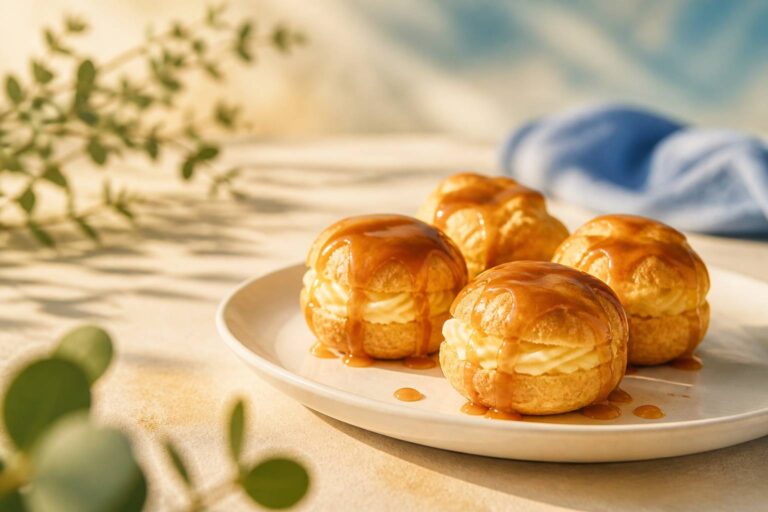 Délices légers : l&rsquo;art des choux à la crème parfaits