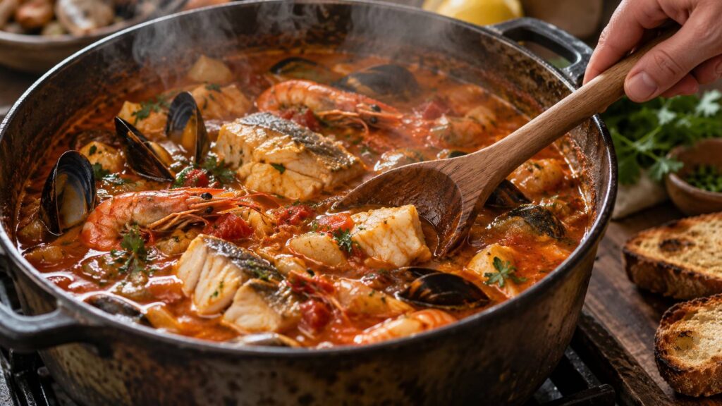 Illustration de détail sur le sujet : Livourne gourmande : poisson, cacciucco et cuisine de port à découvrir en voyage